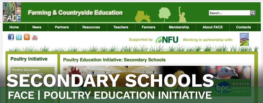 Secondary Schools - FACE - Poultry Education Initiative
