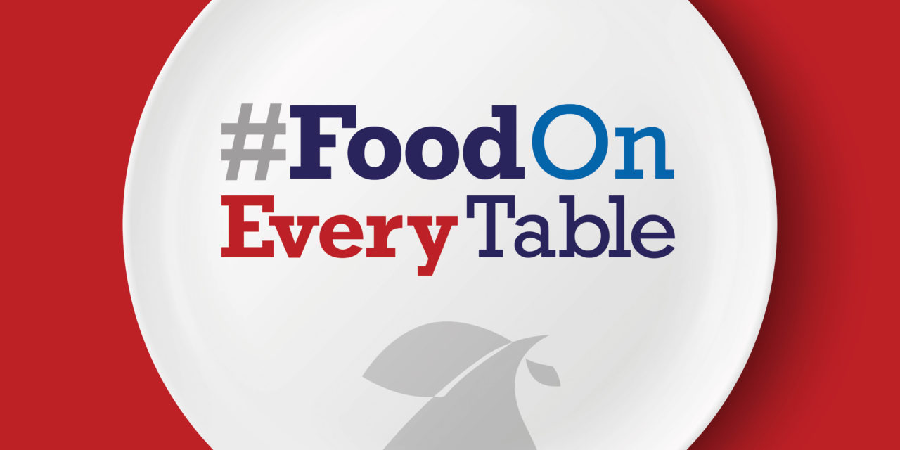 Our new campaign #FoodOnEveryTable