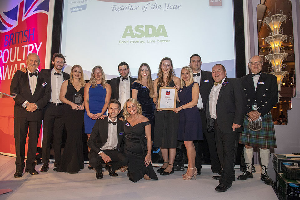 Asda crowned Poultry Retailer of the Year 2019